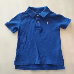 ポロ・ラルフ・ローレン24M 90/52 ポロシャツ 青Ralph Lauren