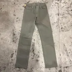 90s フィリピン製 リーバイス 505 W28くらい デニム 古着 カーキ