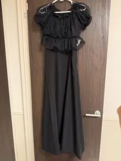 JUNOAH キャミワンピース　チュールビスチェ