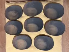 手打鎚目 紫砂煎茶碗 5客セット 銘入 来坐 萬吉 煎茶道具 中古 - メルカリ
