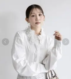 RANDA フラワーカラーモチーフブラウスのサムネイル
