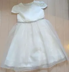 Catherine Cottage ドレス ホワイト 発表会 結婚式　140cmのサムネイル