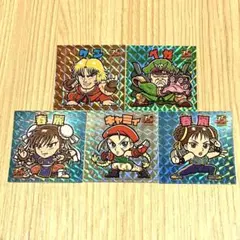 ストリートファイター 俺より強いやつらの世界展 ビックリマン シール