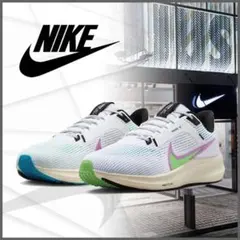 Nike Pegasus 40 ランニングシューズ ホワイト/マルチカラー