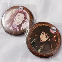 鬼滅の刃 無限城編 コラボカフェ 缶バッジ 時透無一郎 胡蝶カナエ