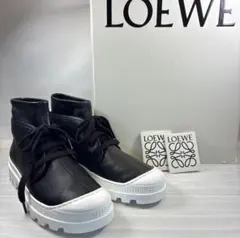 LOEWE ブラック ハイカットスニーカーのサムネイル