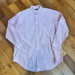 ポロラルフローレン YARMOUTH ボタンダウンシャツ 16-33 ピンク