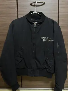 Yuki様専用 Harley-Davidson 刺繍入り ブラックジャケット L - メルカリ