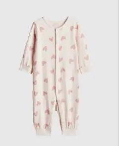新品未使用　H&M ハートロンパース　70
