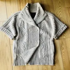 CK カルバンクライン　カーディガン　アルパカ混　M〜Ｌ