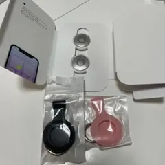 ま*お様 AirTag 2個セットケース付