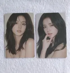BLACKPINK ジス JISOO トレカ 韓国限定 2枚セット No.19