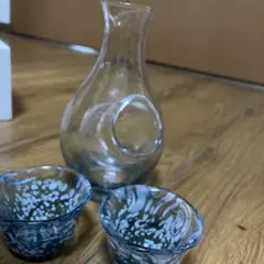 ガラス製お猪口2個セット
