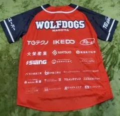 WOLF DOGS NAGOYA 応援ユニフォームシャツ Fサイズ