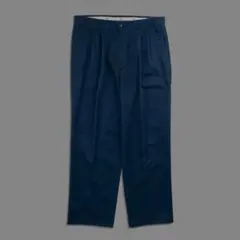 00s Y2K USA製 DOCKERSリーバイス ツータックチノパン ネイビー