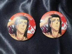 【ブルーロック】カラオケの鉄人コラボ　ふわふわ缶バッジ　馬狼照英