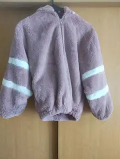 フリースジャケット ピンク 140サイズ