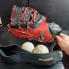 ミズノ 軟式野球グローブ Winpulse neo 赤黒 左利き 野球 ミズノ 軟式グローブ グラブ WILL DRIVE RED IBE 外野手