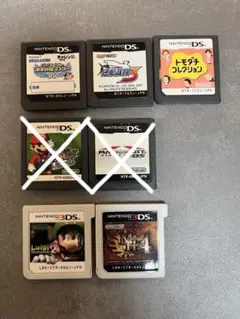 【動作確認済み】DS＆3DSソフトまとめ売り５点セット