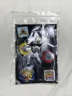 Stussy バッジセット 6個セット オールドステューシー 缶バッジ 未使用品
