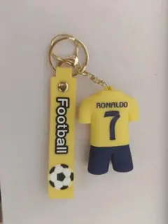ロナウド サッカーシャツ型キーホルダー 7番
