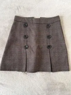 GRL ミニスカート　チェック柄