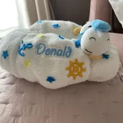 ドナルドダック　モコモコティシュケース