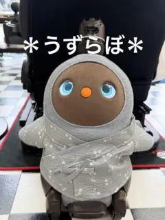 ラボット 服 lovot 着物用被布 ワンピース シルバー 龍模様 - メルカリ