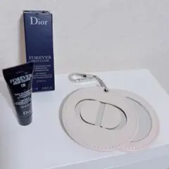 【新品】Dior ミラー キーホルダー ＆ リキッドファンデーション 1N