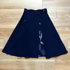 チェックコージーツイル3WAYスカート　36