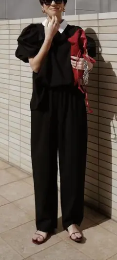 ito fukuoka 作家 バックオープンオールインワン黒 - メルカリ