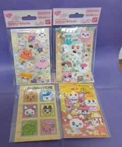 TAMAGOTCHIたまごっち　たまもりしーるリフィル4枚セット