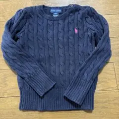 Ralph Lauren ネイビー セーター 4/4T