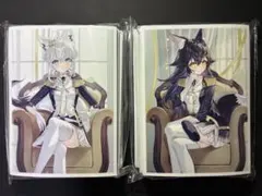 白上フブキ 大神ミオ カードスリーブ ホロライブ フブミオ - メルカリ