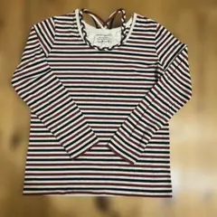 HEART MARKET ボーダー柄 長袖カットソー Lサイズ