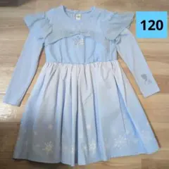 RELA エルサワンピース アナと雪の女王 しまむら　120