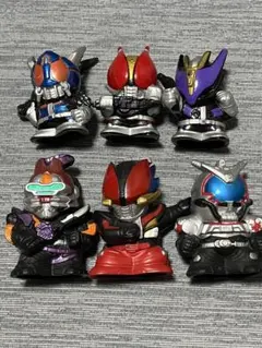 ★仮面ライダー 指人形 6体セット★