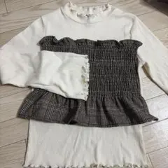 W closet チェックトップスのサムネイル