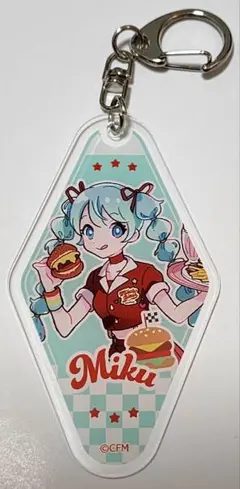 初音ミク トレーディングアクリルキーホルダー セリア Seria