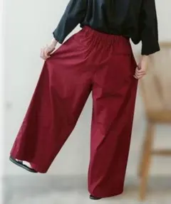 新品2025 journal standard luxe ツイル タックパンツ