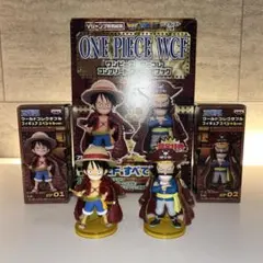 ルフィ　ロジャー　ワーコレ　コンプリートフィギュアブック　ワンピース