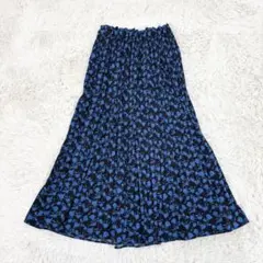 美品 JOURNAL STANDARD relume ロングスカート ブルー