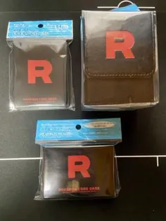 ロケット団 フリップデッキケース デッキシールド プロ スリーブ ダメカンケース