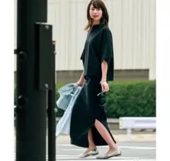 美品☆LE PHIL 東原亜希着用 ソフトポンチコンビネゾン オールインワン