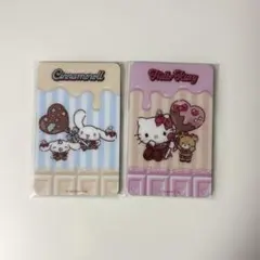 산리오 セブンイレブンコラボ カードミラー ハローキティ、シナモン