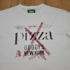 美品 インヘリット THE PHANTOM PIZZA プリント ビッグTシャツ