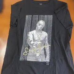 Sean John プリントTシャツ ブラック