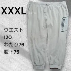 アメリカ古着 スウェットパンツ fielder アイボリー 大きいサイズ