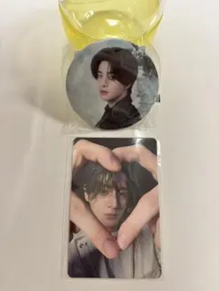 ENHYPEN ポップアップ大阪Jake 缶バッジ&スタジアム会場CD限定トレカ