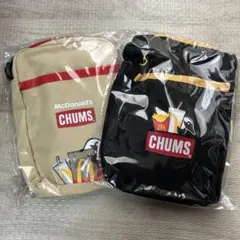 マクドナルド　チャムス　ミニショルダーバッグ　2点セット　未開封　CHUMS